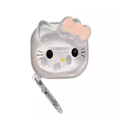 Microsonic Samsung Galaxy Buds Live Kılıf Cartoon Figürlü Silikon Crtn-Fgr-Hl-Kty-Sff