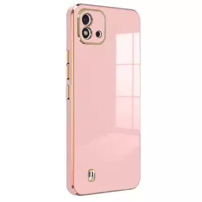 Microsonic Realme C11 2021 Kılıf Olive Plated Pembe