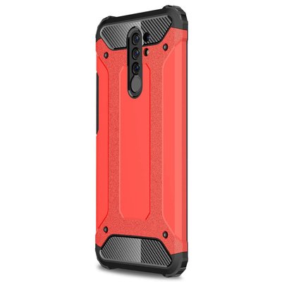 CaseUp Xiaomi Redmi 9 Kılıf Tank Kırmızı