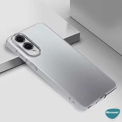 Microsonic Samsung Galaxy S25 Edge Kılıf Transparent Soft Şeffaf