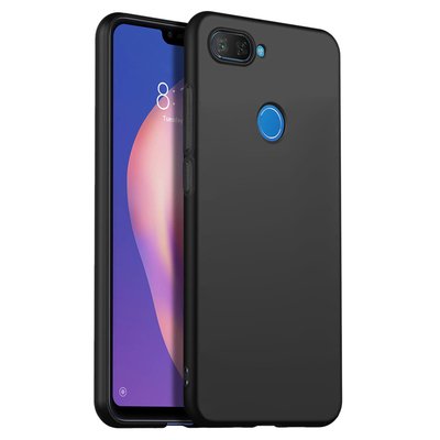 CaseUp Xiaomi Mi 8 Lite Kılıf Matte Surface Siyah