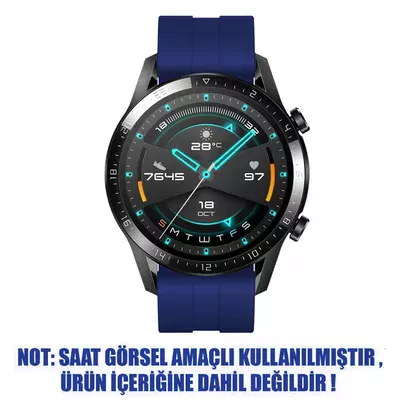 Microsonic Amazfit GTS Kordon, Silicone RapidBands Lacivert