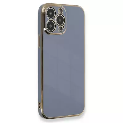 Microsonic Apple iPhone 15 Pro Kılıf Olive Plated Lavanta Grisi