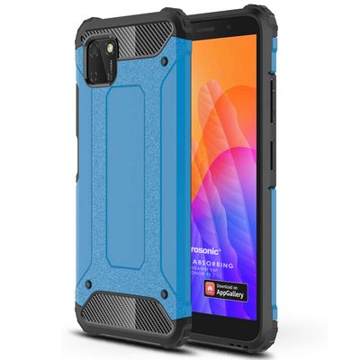 Microsonic Huawei Honor 9S Kılıf Rugged Armor Mavi