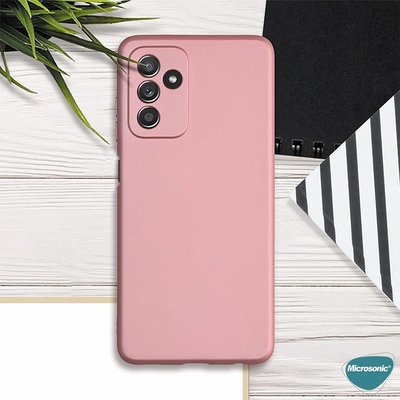 Microsonic Samsung Galaxy M23 Kılıf Matte Silicone Siyah