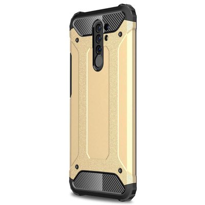 CaseUp Xiaomi Redmi 9 Kılıf Tank Gold