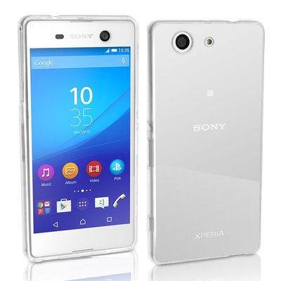 CaseUp Sony Xperia C5 Ultra Kılıf Transparent Soft Beyaz