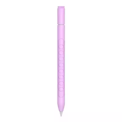 Microsonic Apple Pencil Pro Kılıf Mat Silikon Lila