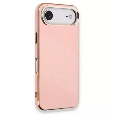 Microsonic Apple iPhone 17 Air Kılıf Olive Plated Pembe