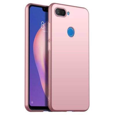 CaseUp Xiaomi Mi 8 Lite Kılıf Matte Surface Rose Gold