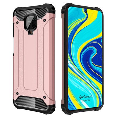 CaseUp Xiaomi Redmi Note 9S Kılıf Tank Rose Gold