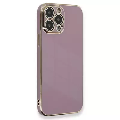 Microsonic Apple iPhone 15 Pro Max Kılıf Olive Plated Lila