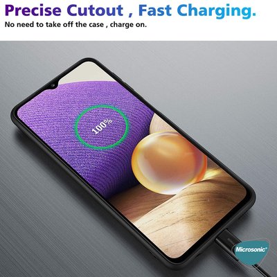 Microsonic Samsung Galaxy A72 Kılıf Matte Silicone Kırmızı