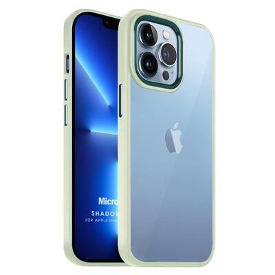 Microsonic Apple iPhone 13 Pro Kılıf Shadow Planet Açık Yeşil