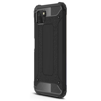 Microsonic Huawei Y5P Kılıf Rugged Armor Siyah