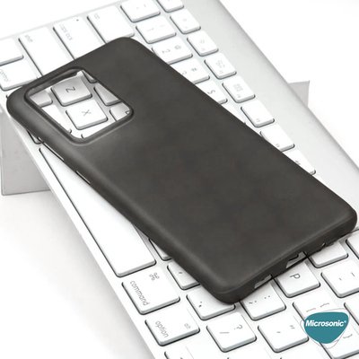 Microsonic Samsung Galaxy S21 Ultra Kılıf Peipe Matte Silicone Yeşil