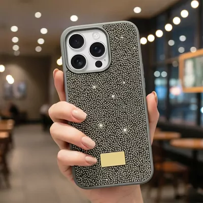 Microsonic Apple iPhone 14 Pro Kılıf Cosmic Shine Koyu Gri