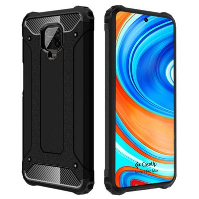 CaseUp Xiaomi Redmi Note 9 Pro Max Kılıf Tank Siyah