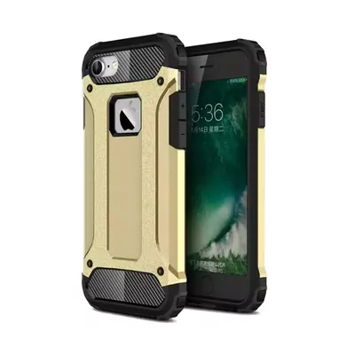 Microsonic Apple iPhone 8 Kılıf Rugged Armor Gold