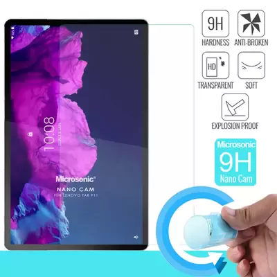 Microsonic Lenovo Tab P11 TB-J606F Nano Glass Cam Ekran Koruyucu