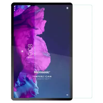 Microsonic Lenovo Tab P11 TB-J606F Tempered Glass Cam Ekran Koruyucu