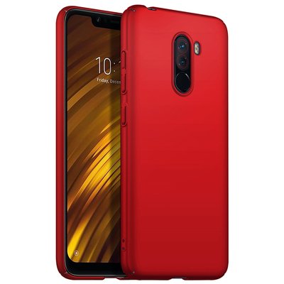 Microsonic Xiaomi Pocophone F1 Kılıf Premium Slim Kırmızı