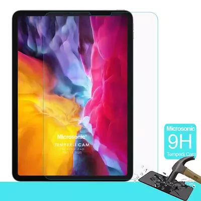 Microsonic Apple iPad Pro 11'' 2021 3. Nesil (A2377-A2459-A2301-A2460) Temperli Cam Ekran Koruyucu