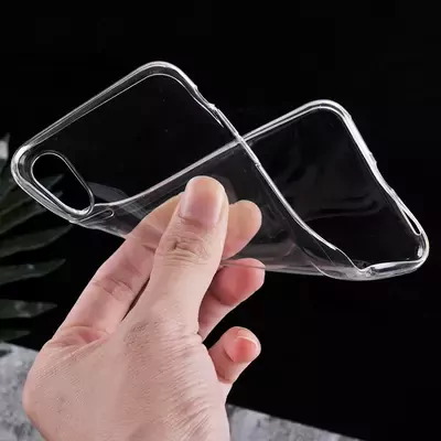 Microsonic Apple iPhone X Kılıf Transparent Soft Beyaz