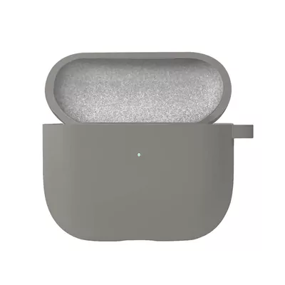 Microsonic Airpods 4.Nesil / ANC Liquid Silicone Lansman Gri