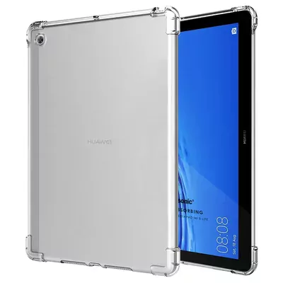 Microsonic Huawei MediaPad M5 Lite Kılıf Shock Absorbing Şeffaf