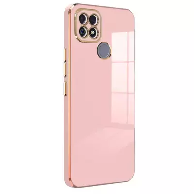 Microsonic Realme C25 Kılıf Olive Plated Pembe