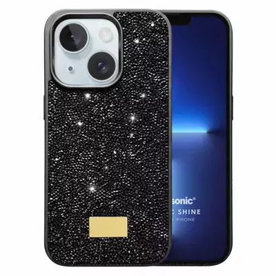 Microsonic Apple iPhone 14 Kılıf Cosmic Shine Siyah