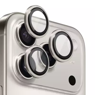 Microsonic Apple iPhone 17 Pro Tekli Kamera Lens Koruma Camı Gold