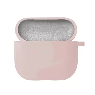 Microsonic Airpods 4.Nesil / ANC Liquid Silicone Lansman Rose Gold