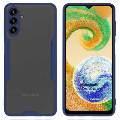 Microsonic Samsung Galaxy A04S Kılıf Paradise Glow Lacivert