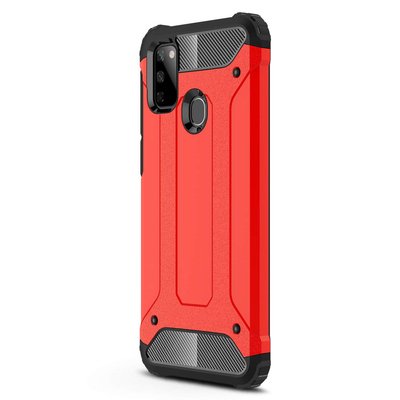 CaseUp Samsung Galaxy M21 Kılıf Tank Kırmızı