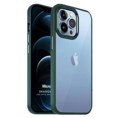 Microsonic Apple iPhone 12 Pro Kılıf Shadow Planet Koyu Yeşil