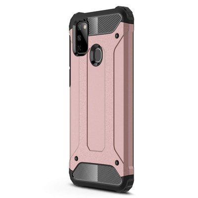 CaseUp Samsung Galaxy M21 Kılıf Tank Rose Gold