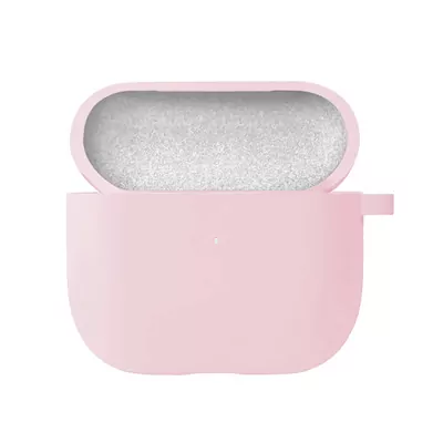 Microsonic Airpods 4.Nesil / ANC Liquid Silicone Lansman Pembe