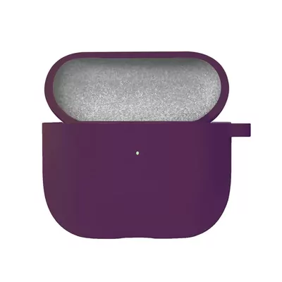 Microsonic Airpods 4.Nesil / ANC Liquid Silicone Lansman Mor