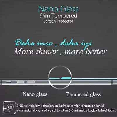 Microsonic Apple iPhone 17 Pro Nano Glass Cam Ekran Koruyucu