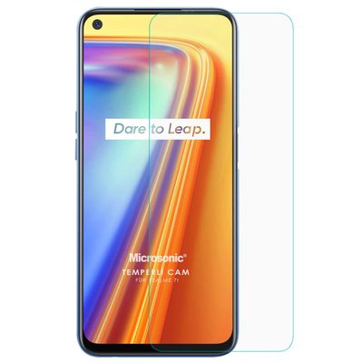 Microsonic Realme 7i Tempered Glass Cam Ekran Koruyucu