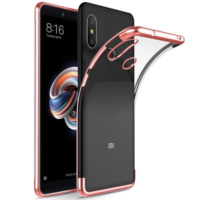 Microsonic Xiaomi Redmi S2 Kılıf Skyfall Transparent Clear Rose Gold