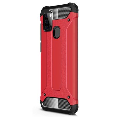 CaseUp Samsung Galaxy A21s Kılıf Tank Kırmızı