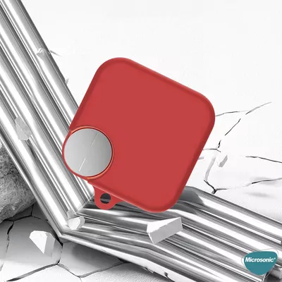 Microsonic Nothing CMF Buds Kılıf Askılı Mat Silikon Kırmızı