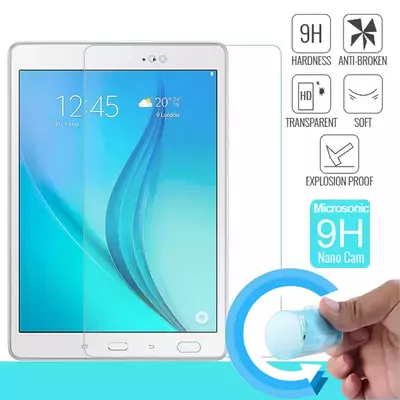 Microsonic Samsung Galaxy Tab A 9.7'' T550 Nano Cam Ekran koruyucu Kırılmaz film