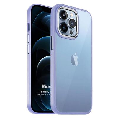 Microsonic Apple iPhone 12 Pro Max Kılıf Shadow Planet Lila