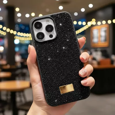 Microsonic Apple iPhone 13 Pro Max Kılıf Cosmic Shine Siyah