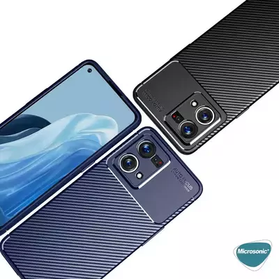 Microsonic Oppo Reno 7 4G Kılıf Legion Series Lacivert