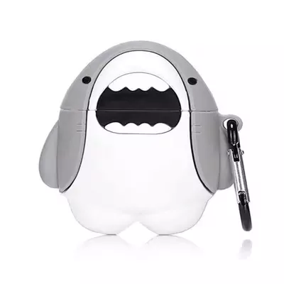 Microsonic AirPods 3. Nesil Kılıf Cartoon Figürlü Silikon Crtn-Fgr-Kpkblk